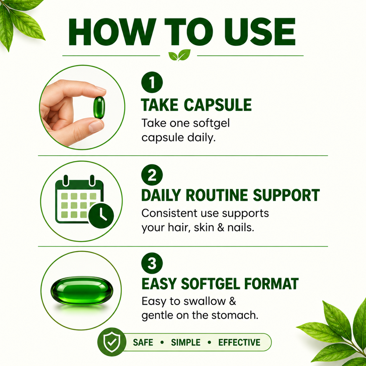 Dr Sahaab - Vitamin E capsule